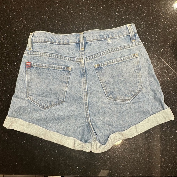 High Rise Jean Shorts - Picture 3 of 7